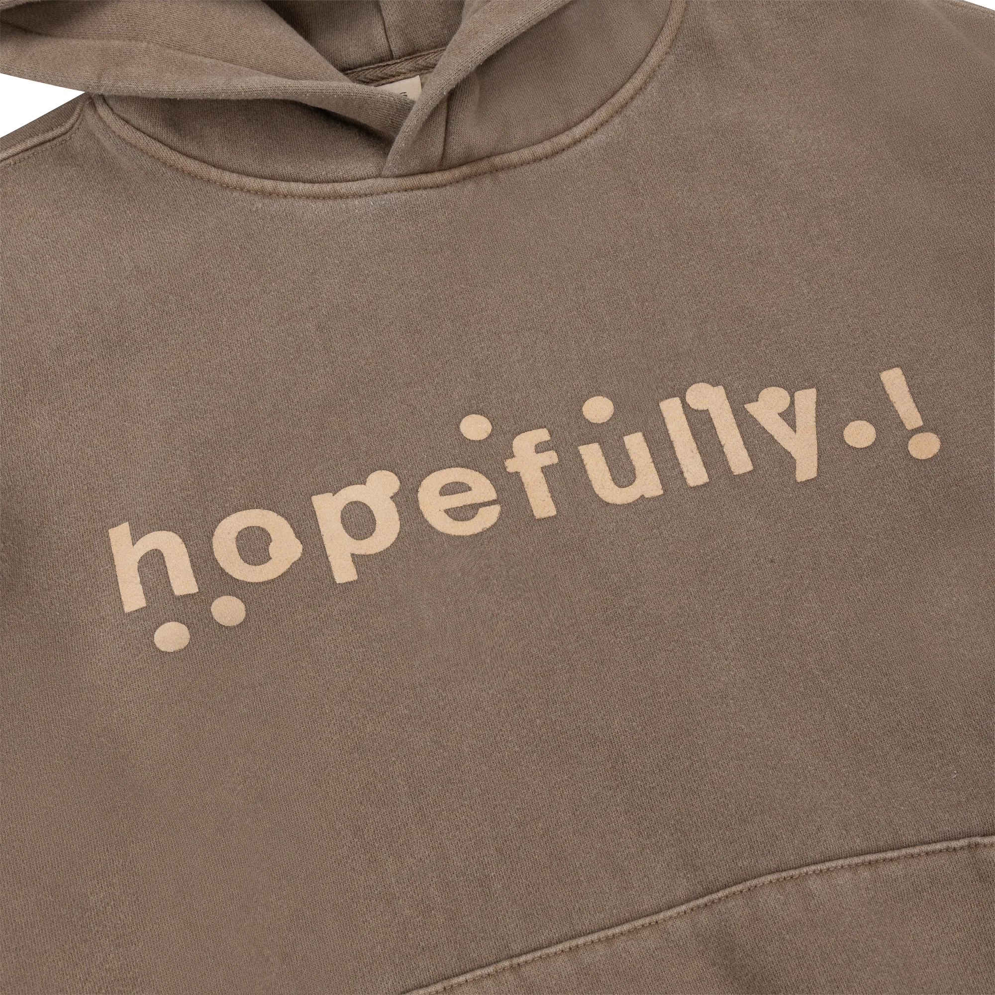 hopefully ! brown overdye hoodie - Image 6