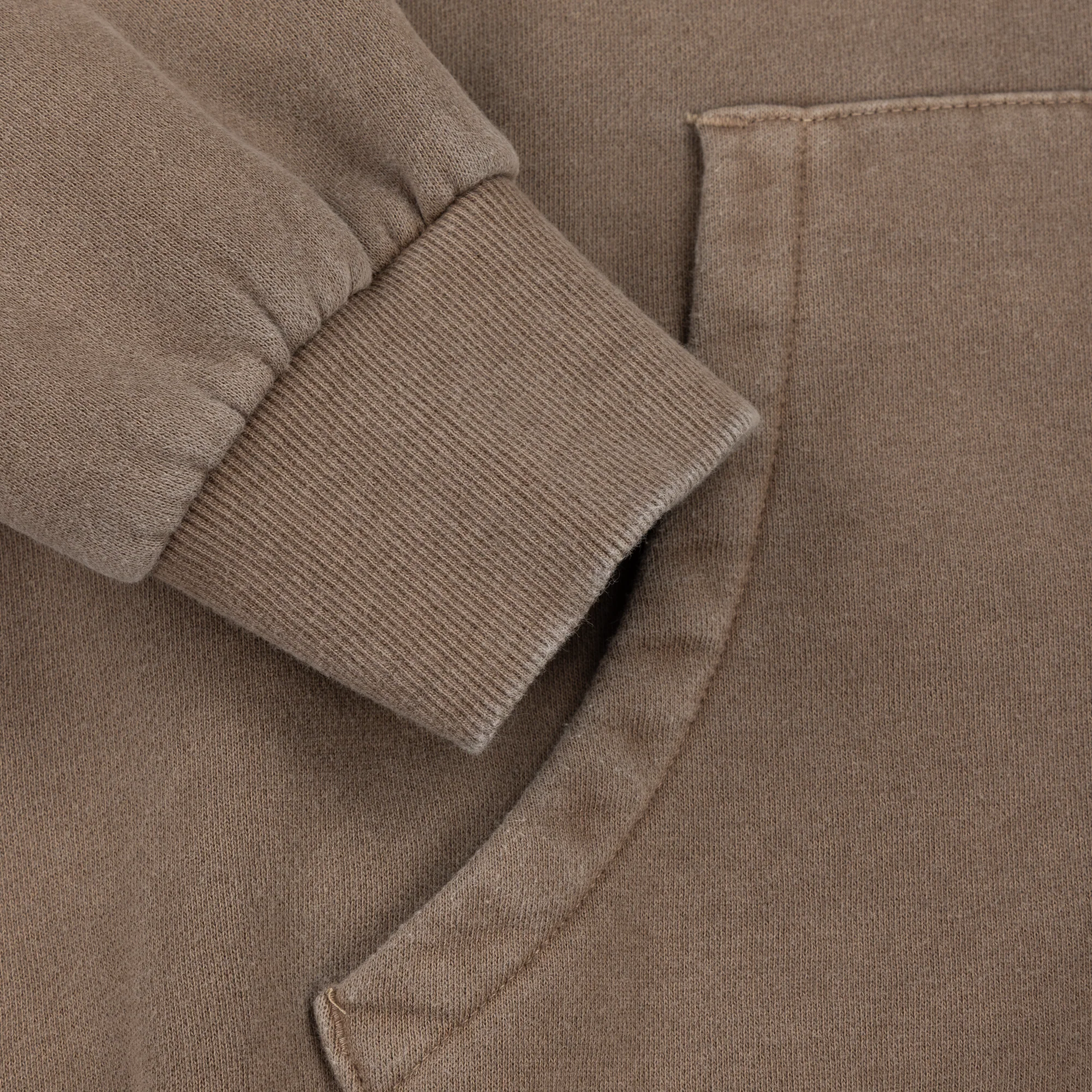 hopefully ! brown overdye hoodie - Image 7