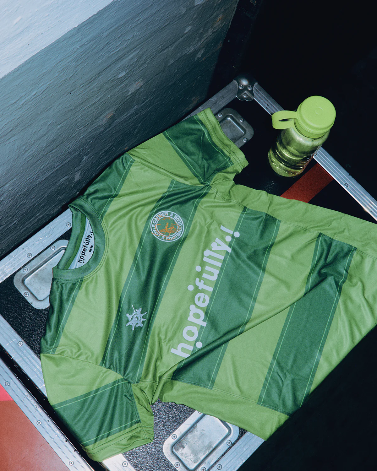 hopefully ! green football shirt - Image 3