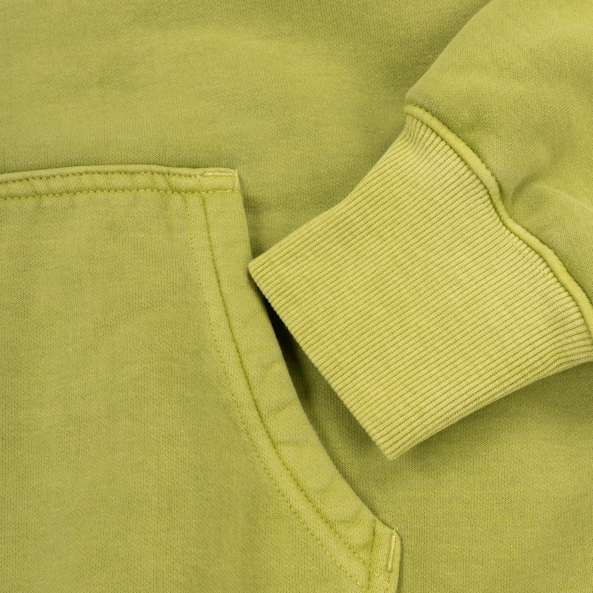hopefully ! green overdye hoodie - Image 4