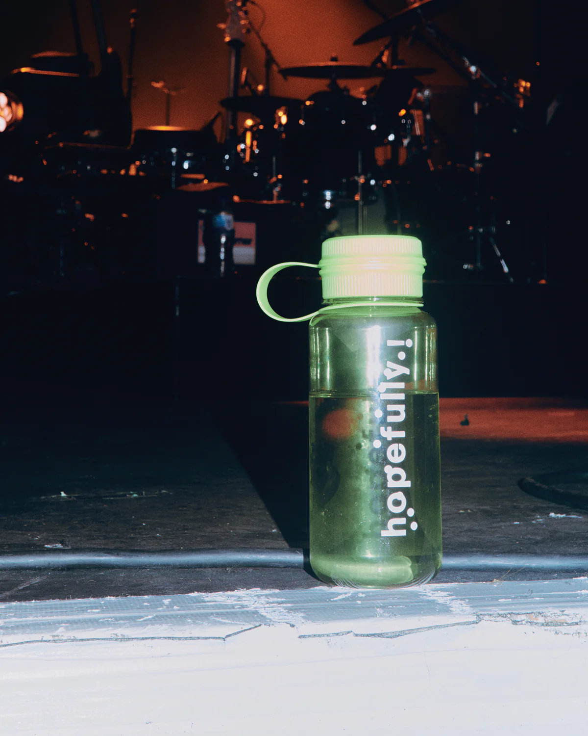 hopefully ! green water bottle - Image 3