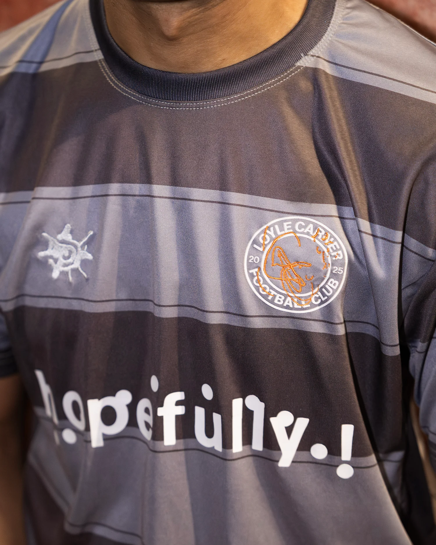hopefully ! grey football shirt - Image 5