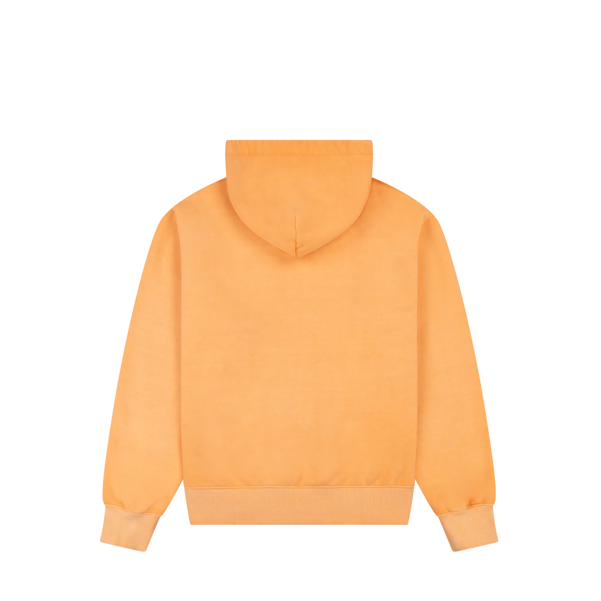 hopefully ! orange overdye hoodie - Image 3