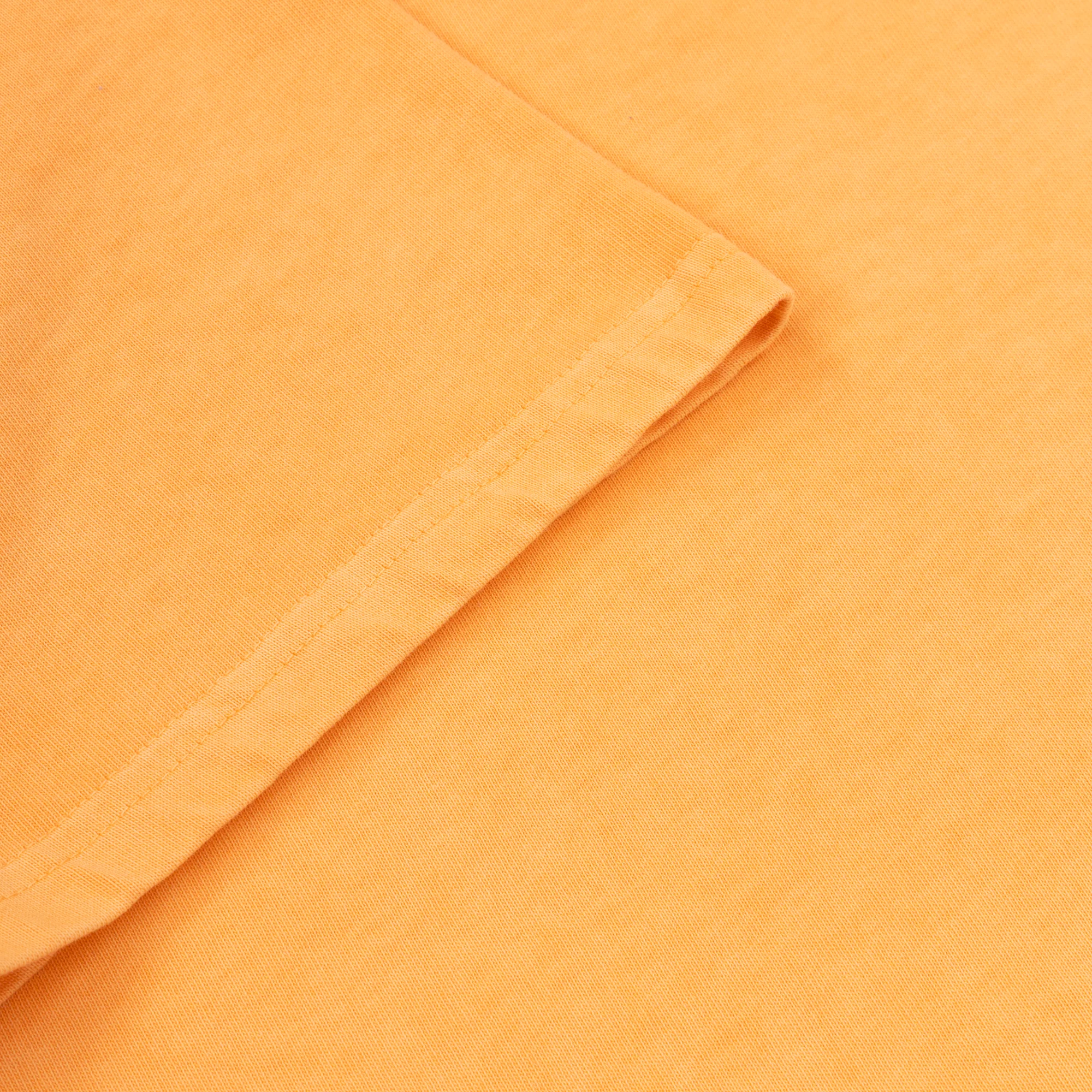 hopefully ! orange overdye t-shirt - Image 4