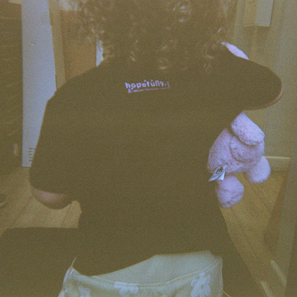 kids hope that you're looking up too black t-shirt - Image 4